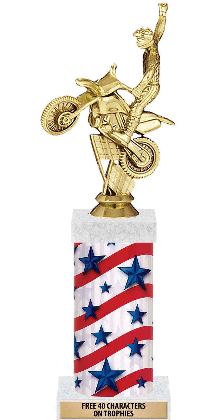 14" AMER GLORY GD FIG SQR TRP