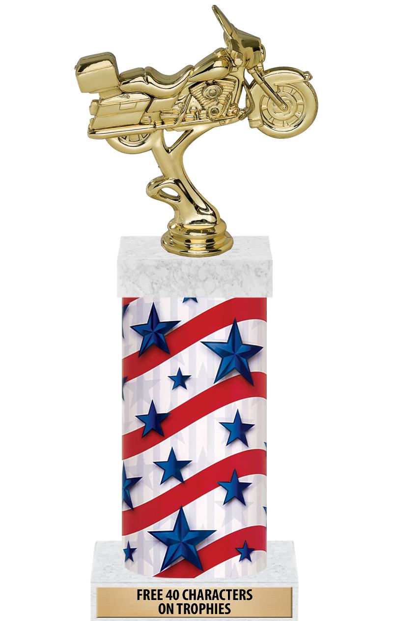 14" AMER GLORY GD FIG SQR TRP