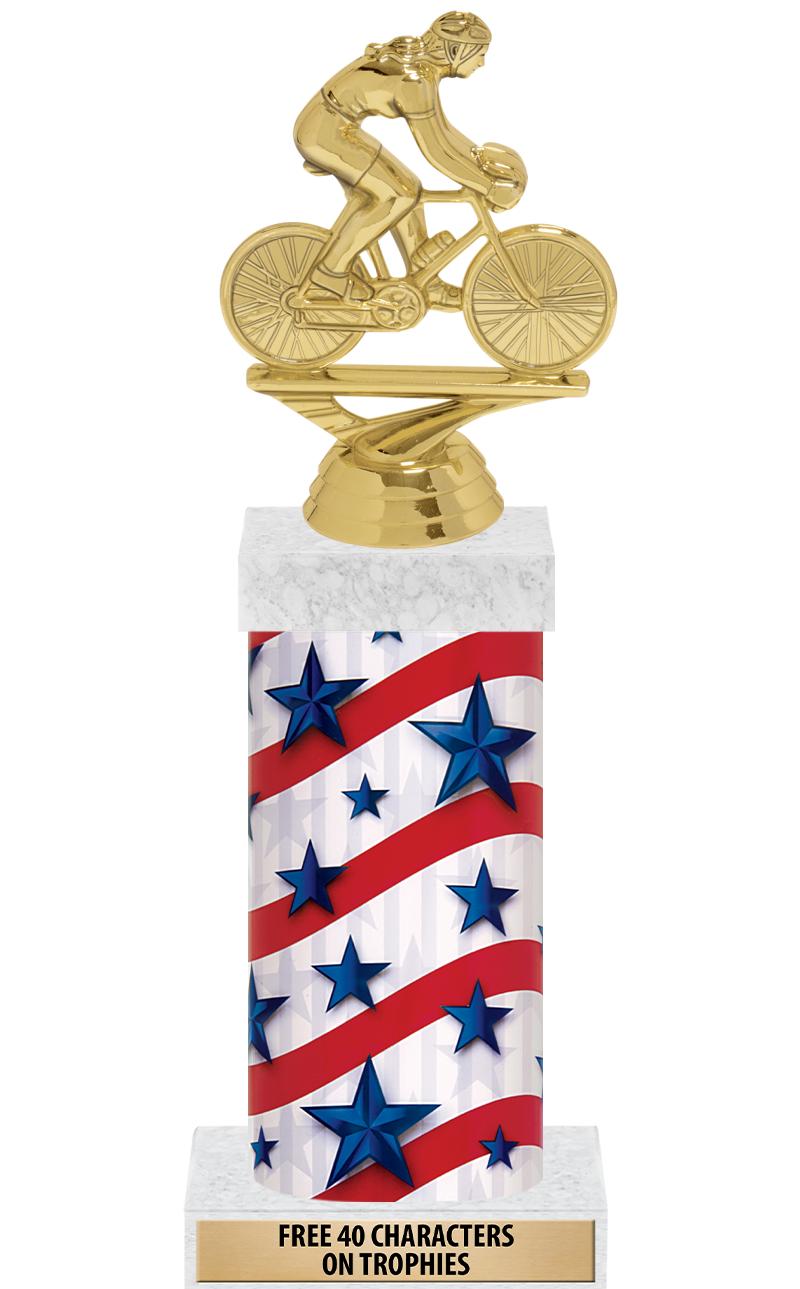 14" AMER GLORY GD FIG SQR TRP