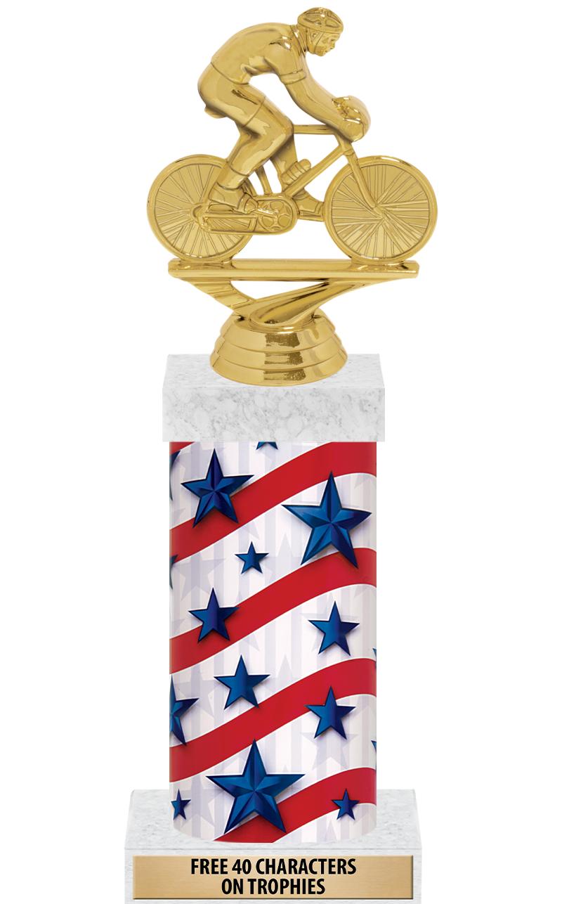 14" AMER GLORY GD FIG SQR TRP