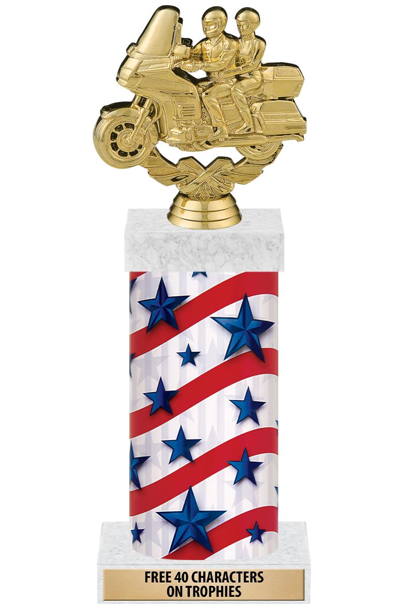 14" AMER GLORY GD FIG SQR TRP