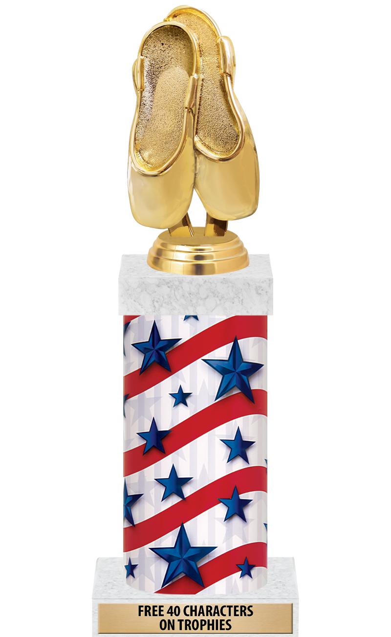 14" AMER GLORY GD FIG SQR TRP