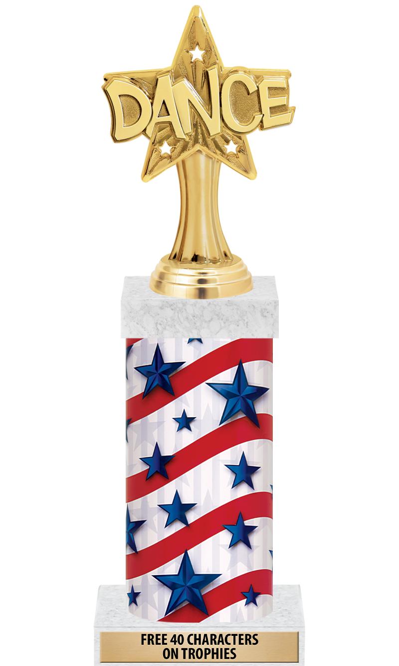 14" AMER GLORY GD FIG SQR TRP