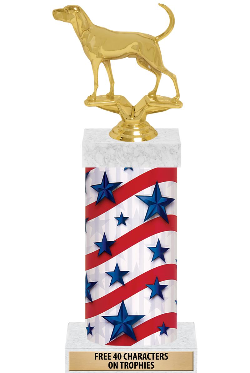 14" AMER GLORY GD FIG SQR TRP