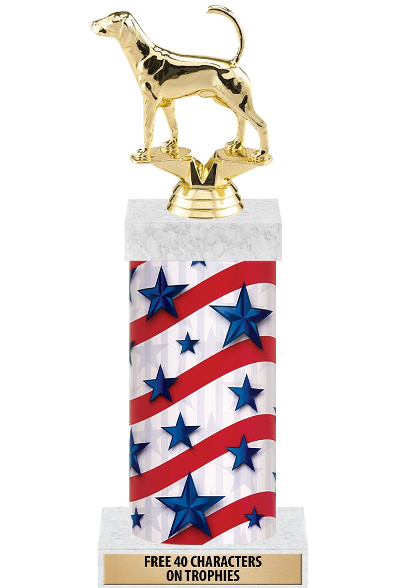 14" AMER GLORY GD FIG SQR TRP