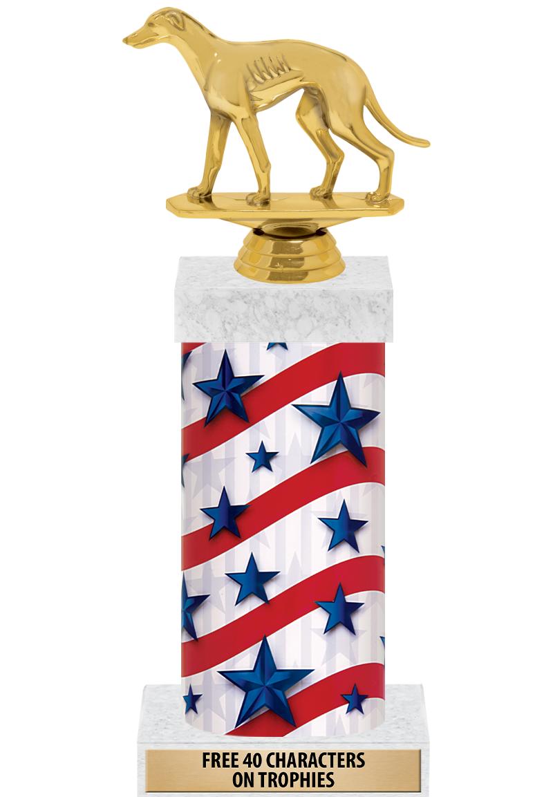 14" AMER GLORY GD FIG SQR TRP