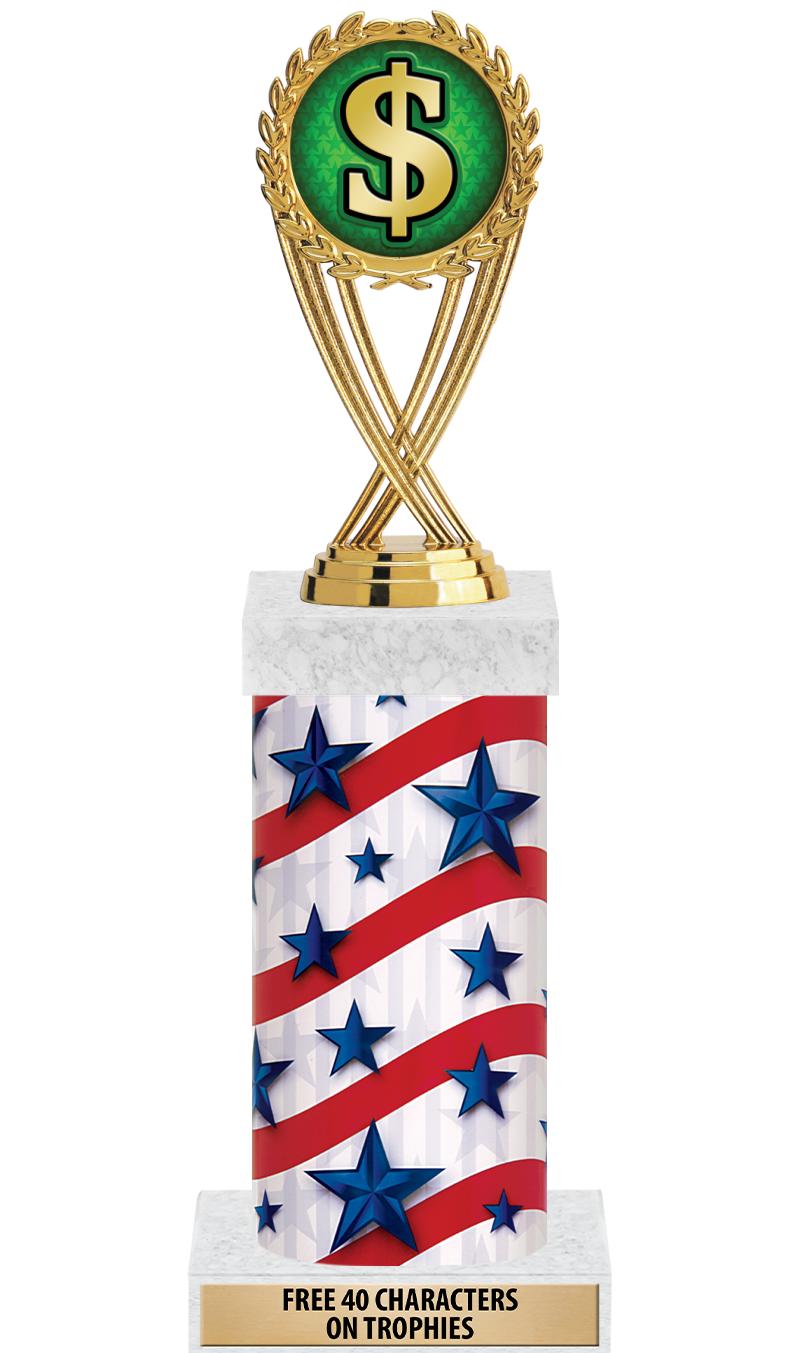 14" AMER GLORY GD FIG SQR TRP