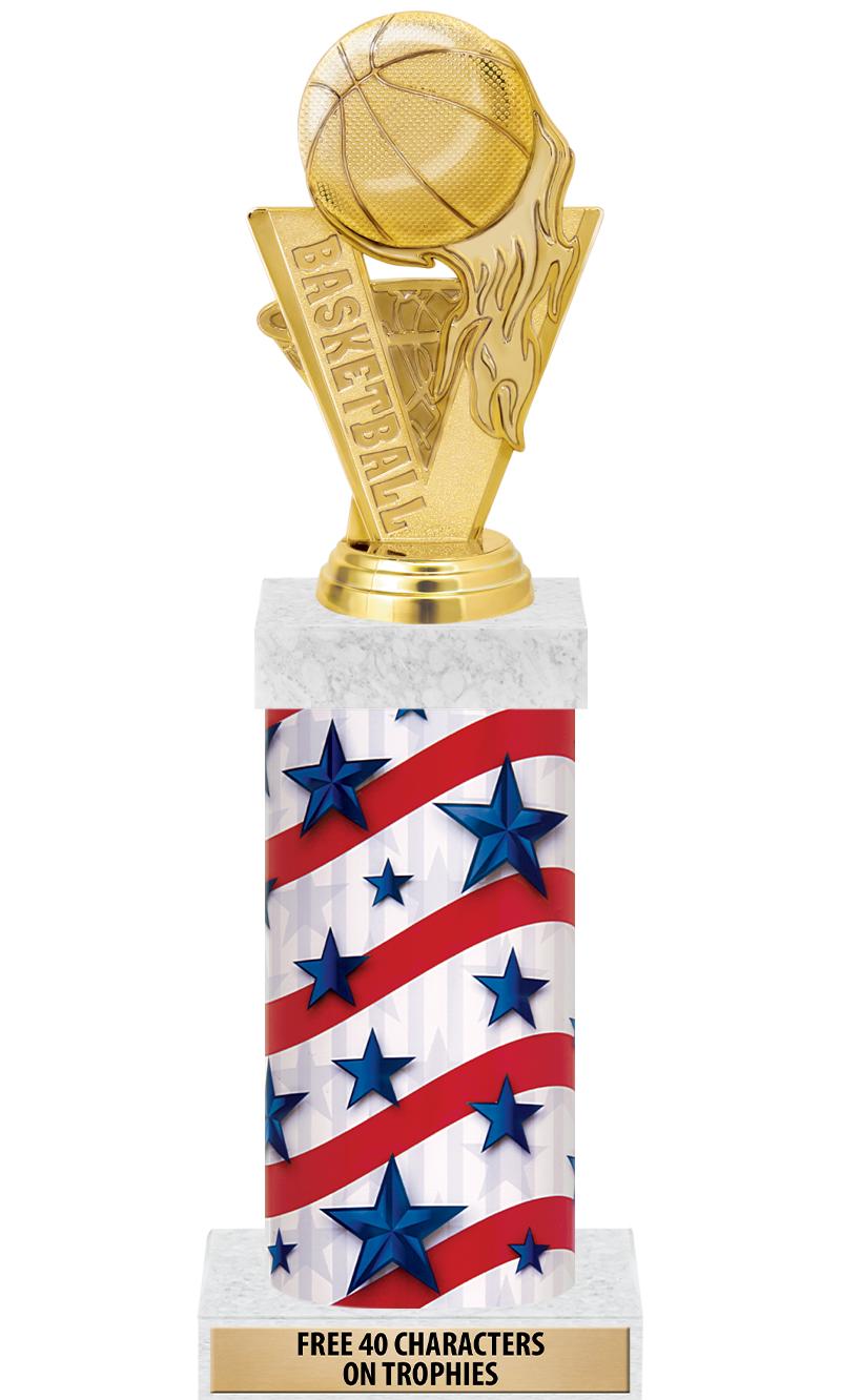 14" AMER GLORY GD FIG SQR TRP