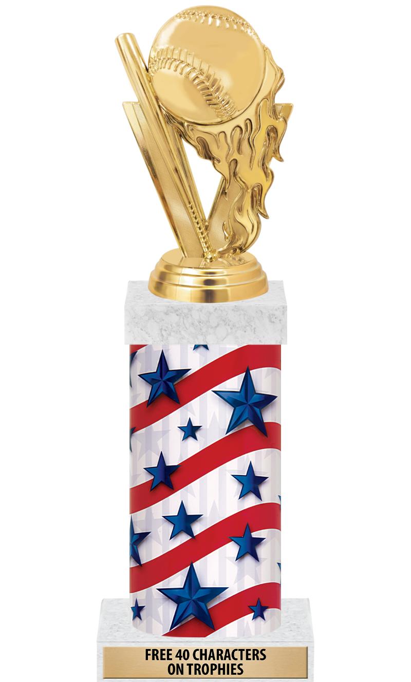 14" AMER GLORY GD FIG SQR TRP