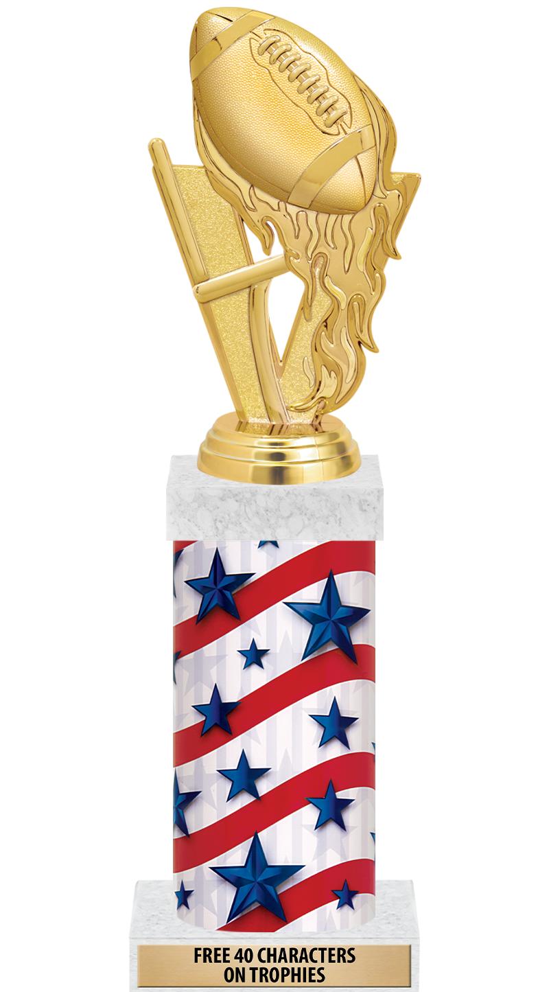 14" AMER GLORY GD FIG SQR TRP