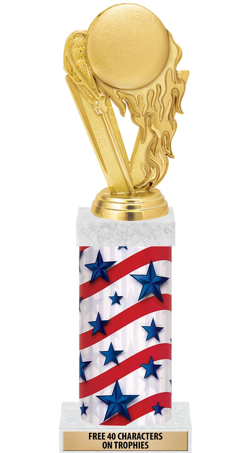 14" AMER GLORY GD FIG SQR TRP