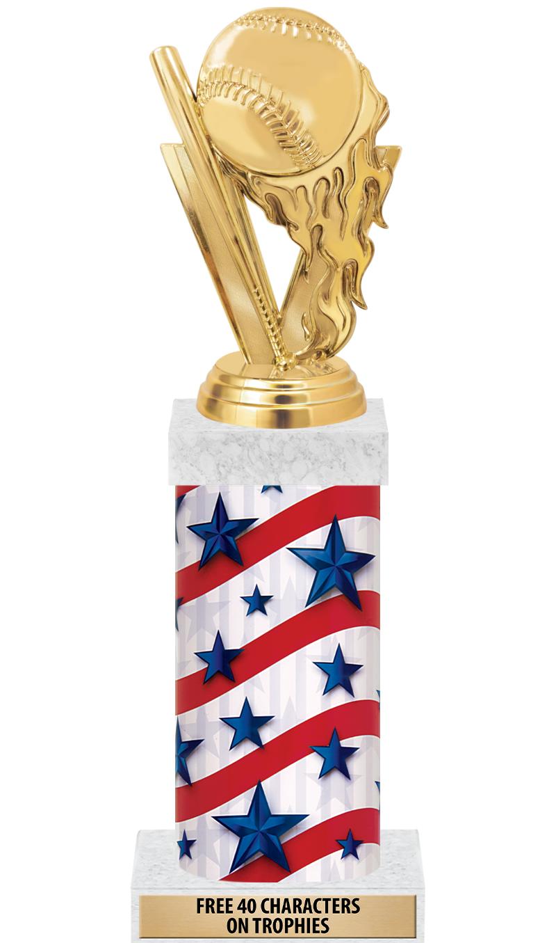 14" AMER GLORY GD FIG SQR TRP