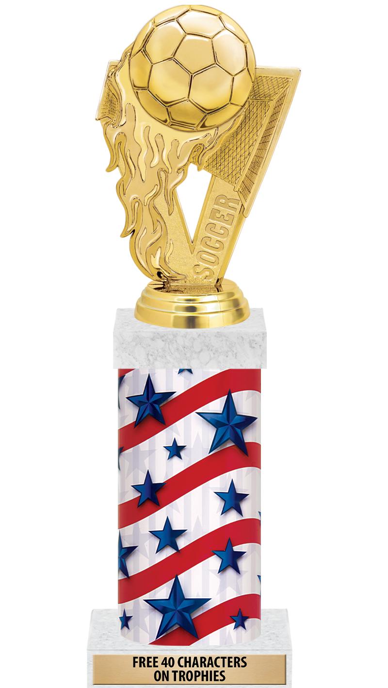 14" AMER GLORY GD FIG SQR TRP