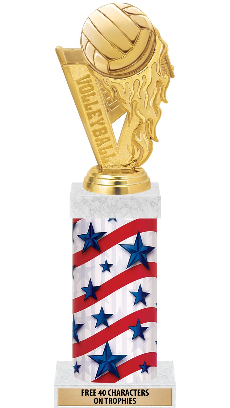 14" AMER GLORY GD FIG SQR TRP