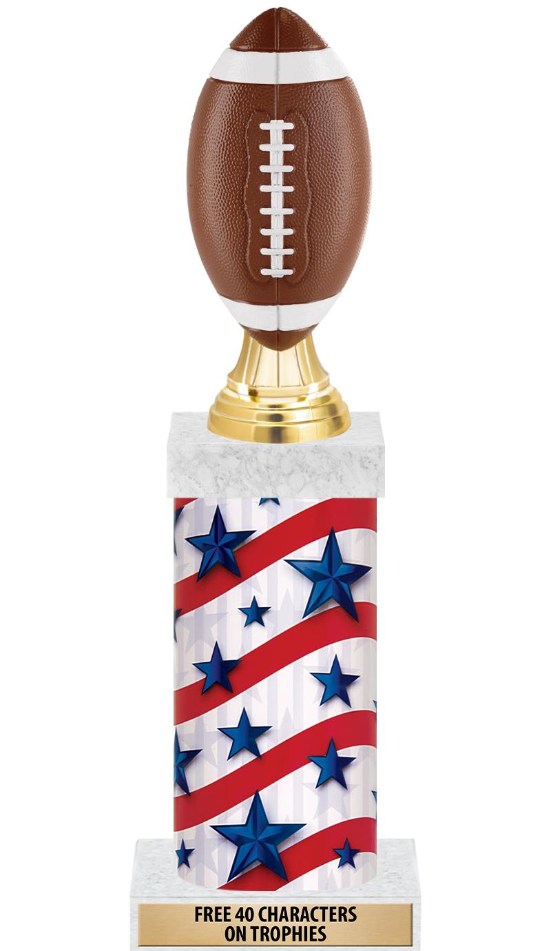 14" AMER GLORY GD FIG SQR TRP