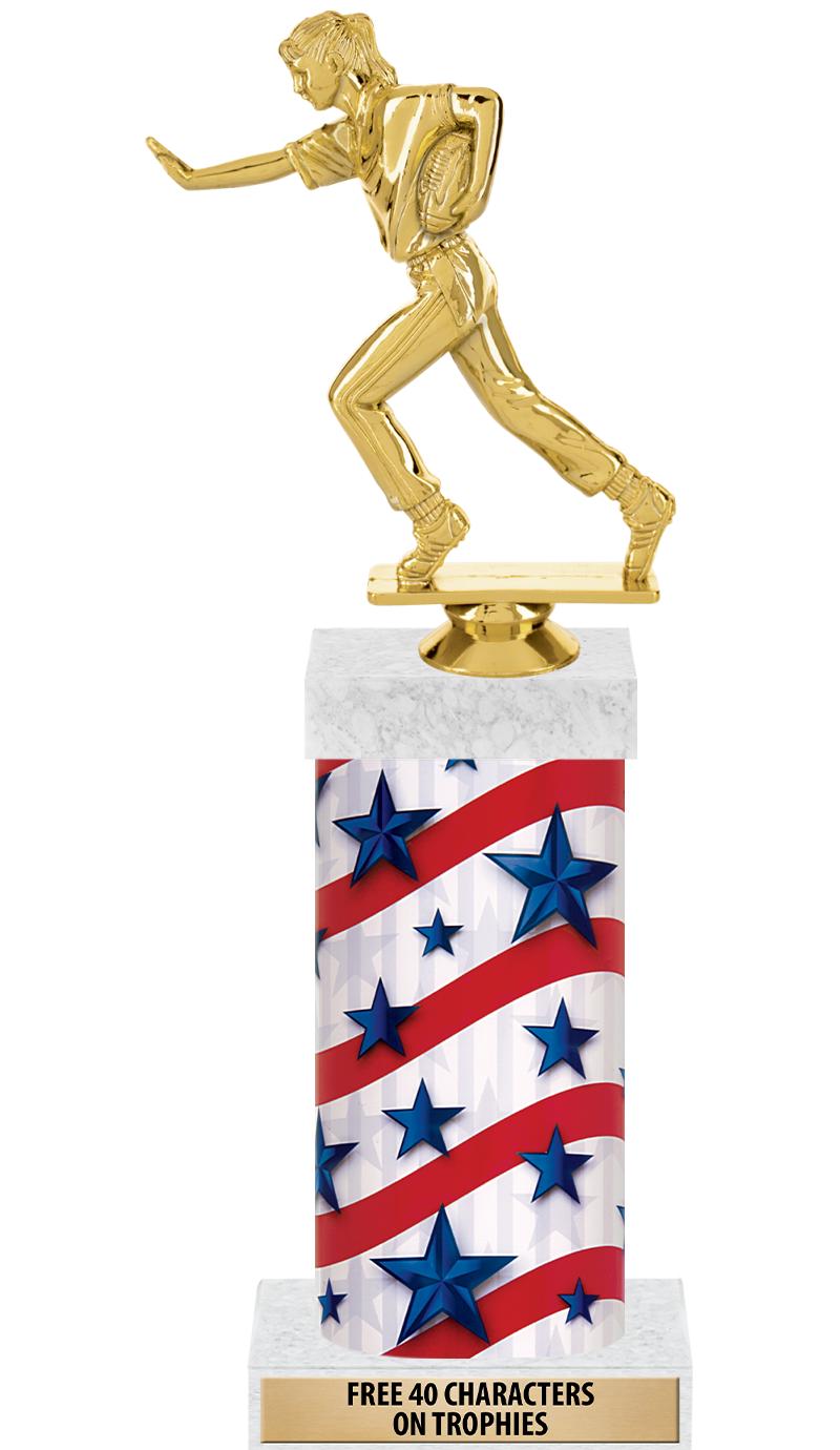 14" AMER GLORY GD FIG SQR TRP