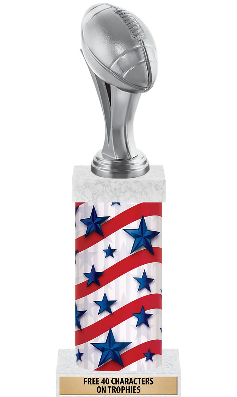 14" AMER GLORY GD FIG SQR TRP