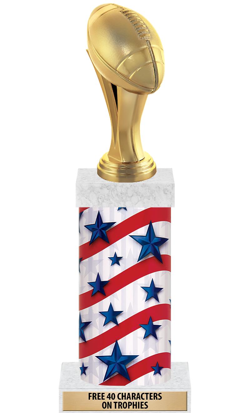 14" AMER GLORY GD FIG SQR TRP