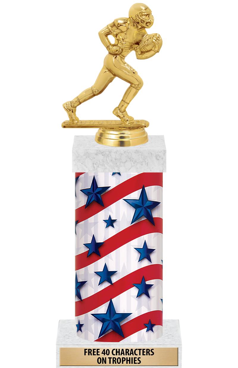 14" AMER GLORY GD FIG SQR TRP