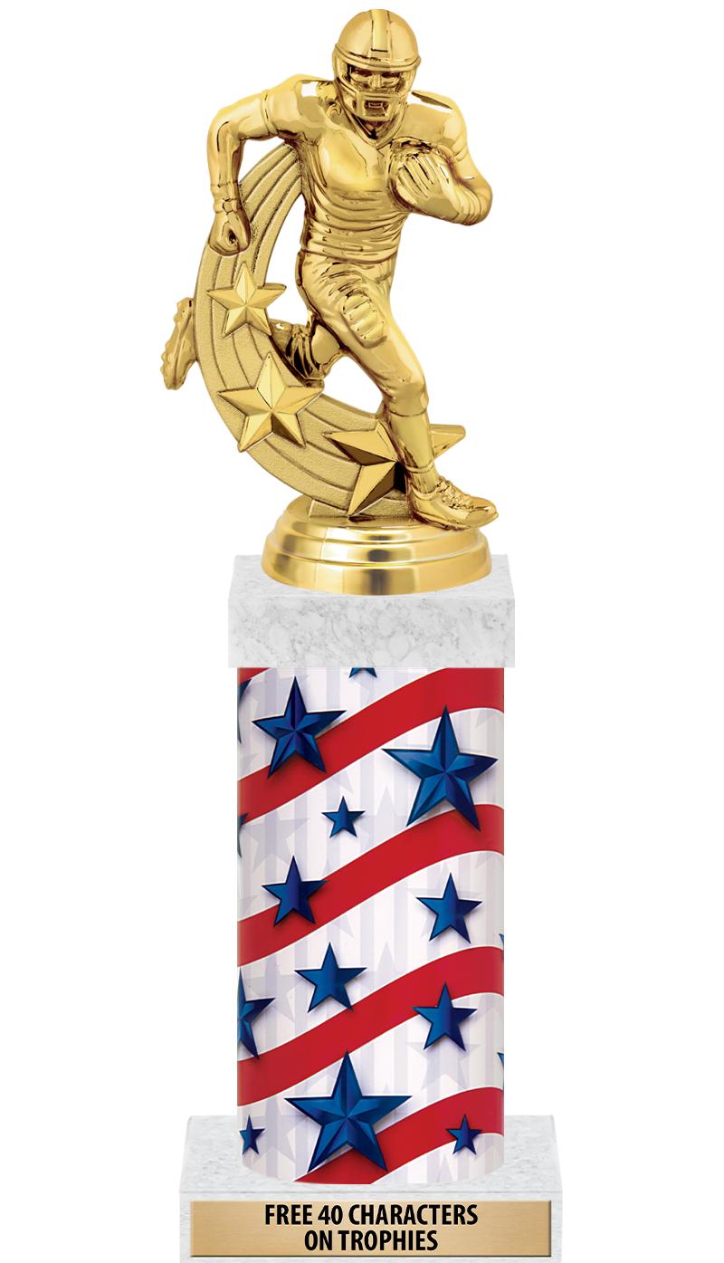 14" AMER GLORY GD FIG SQR TRP