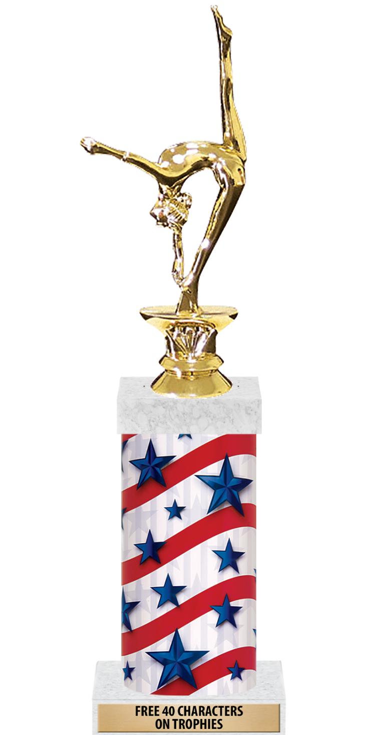 14" AMER GLORY GD FIG SQR TRP