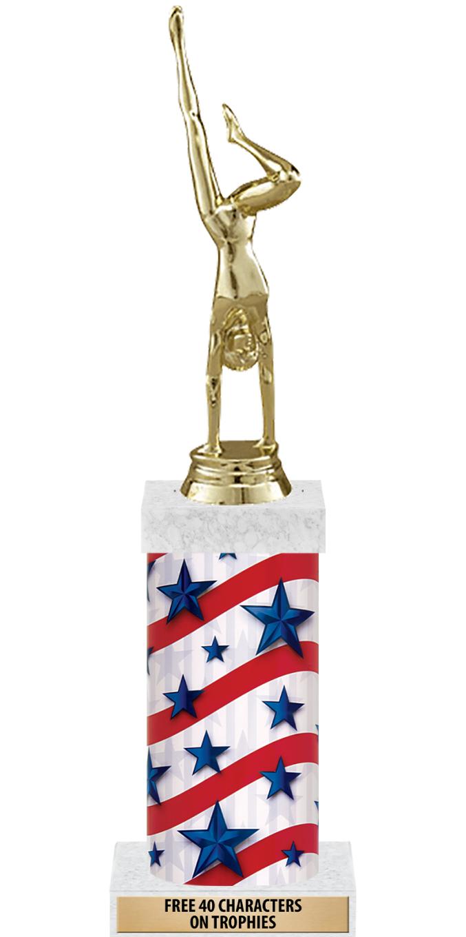 14" AMER GLORY GD FIG SQR TRP