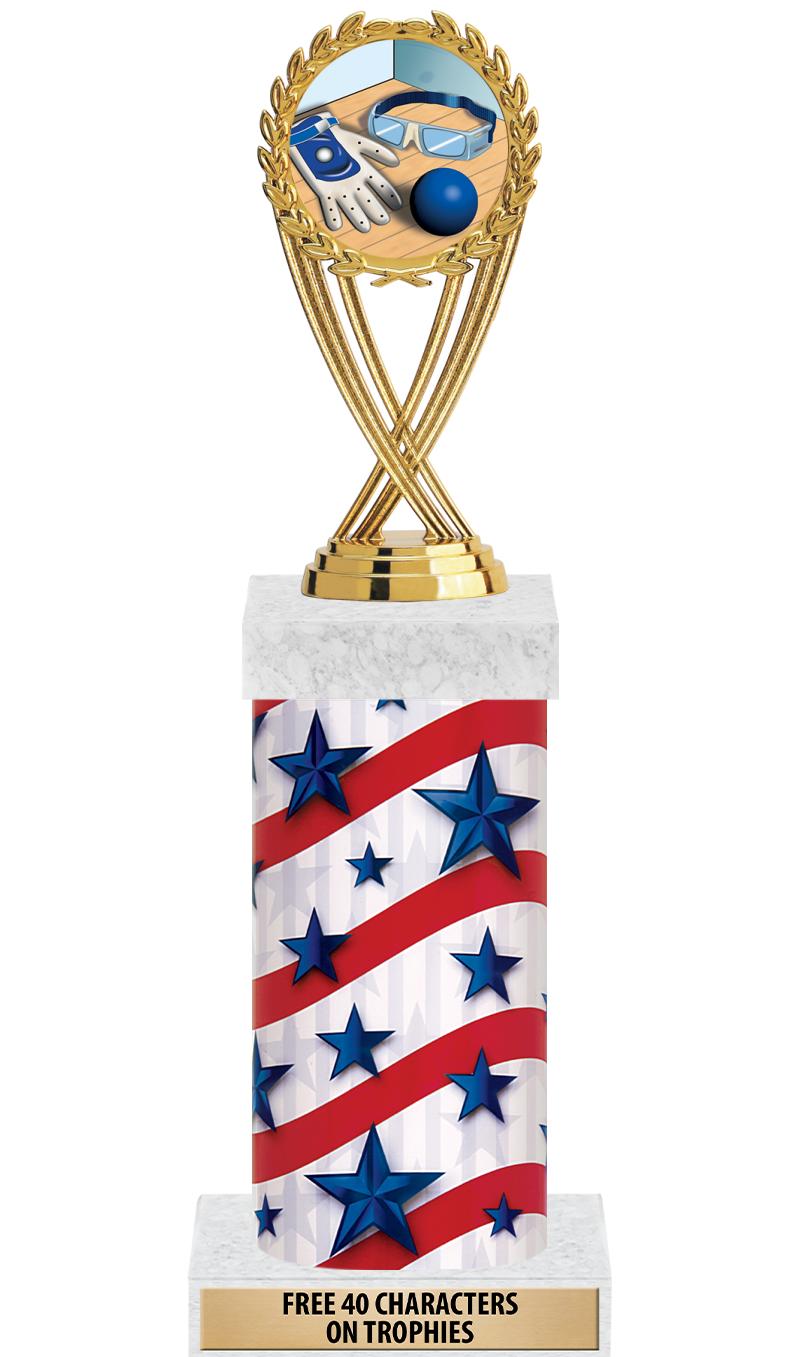 14" AMER GLORY GD FIG SQR TRP