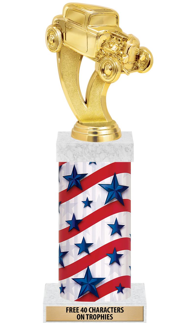 14" AMER GLORY GD FIG SQR TRP