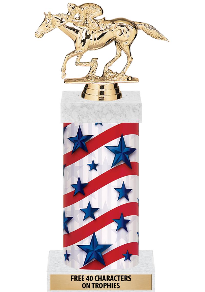 14" AMER GLORY GD FIG SQR TRP