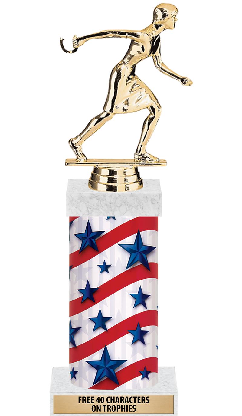 14" AMER GLORY GD FIG SQR TRP