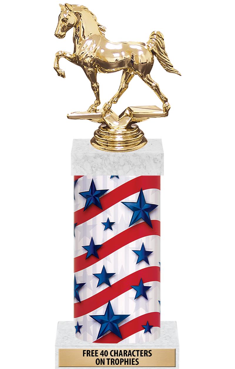 14" AMER GLORY GD FIG SQR TRP