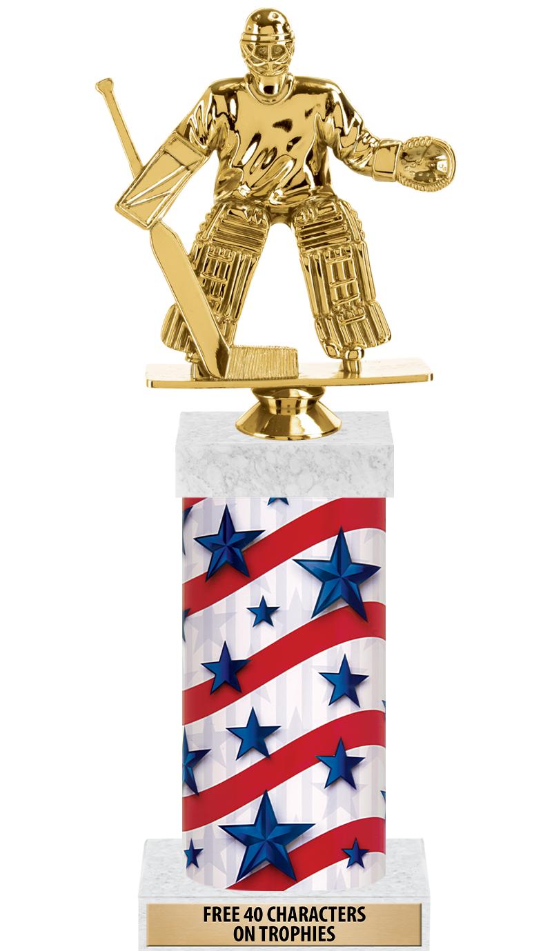 14" AMER GLORY GD FIG SQR TRP
