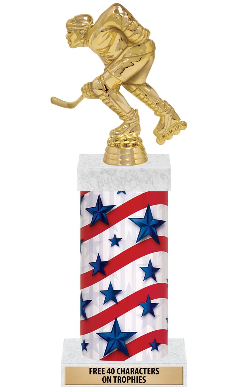 14" AMER GLORY GD FIG SQR TRP