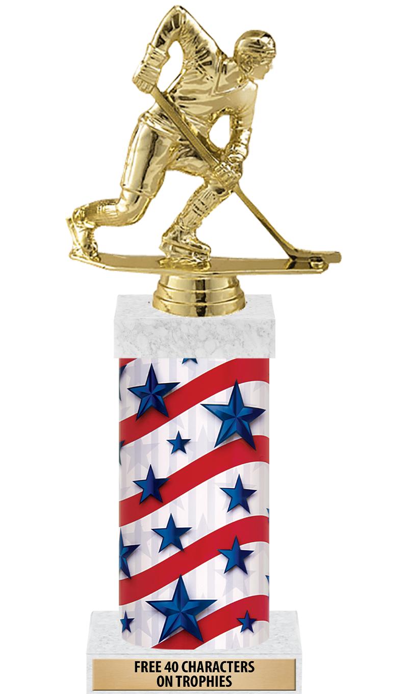 14" AMER GLORY GD FIG SQR TRP