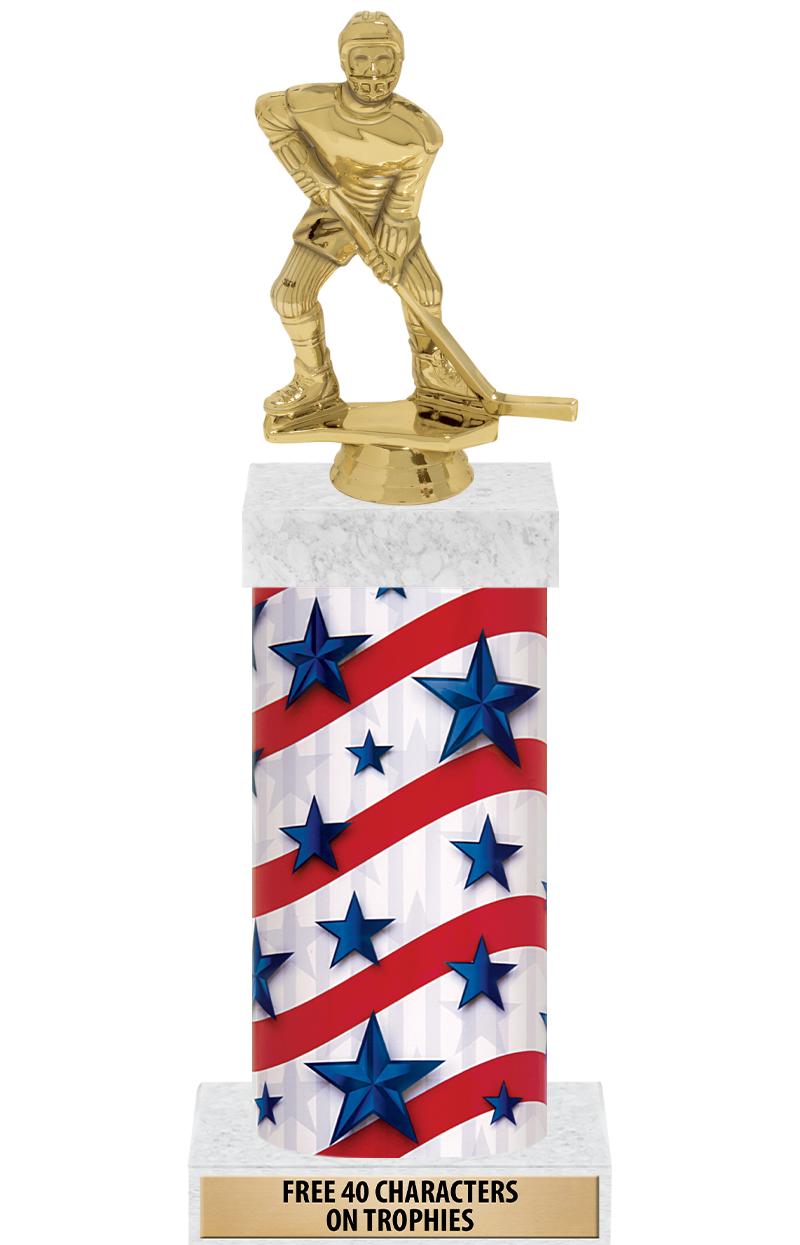 14" AMER GLORY GD FIG SQR TRP