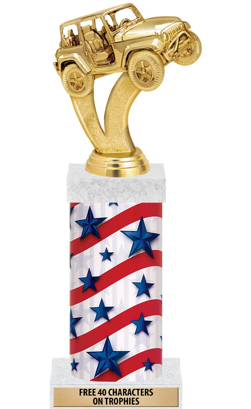 14" AMER GLORY GD FIG SQR TRP