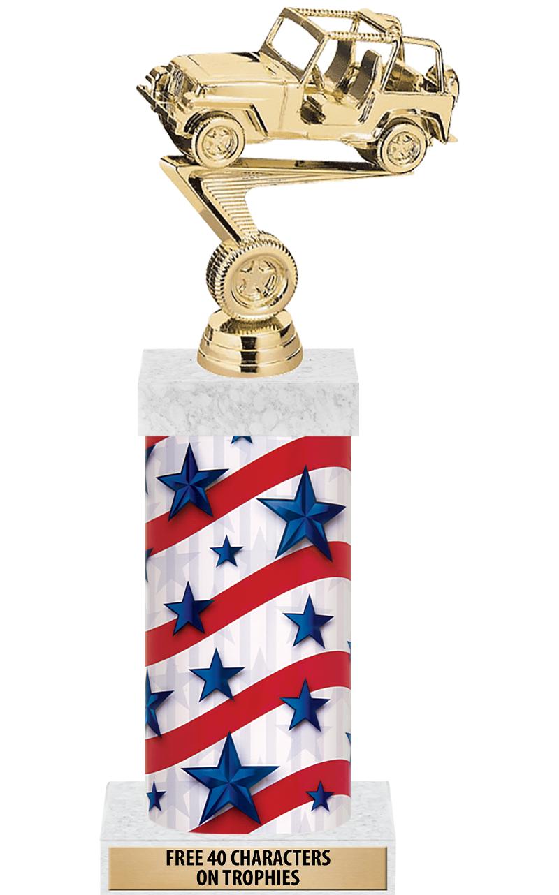 14" AMER GLORY GD FIG SQR TRP