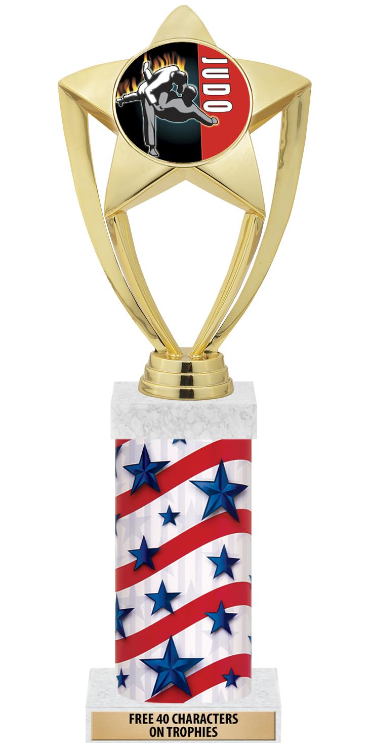 14" AMER GLORY GD FIG SQR TRP