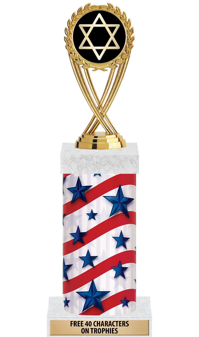 14" AMER GLORY GD FIG SQR TRP