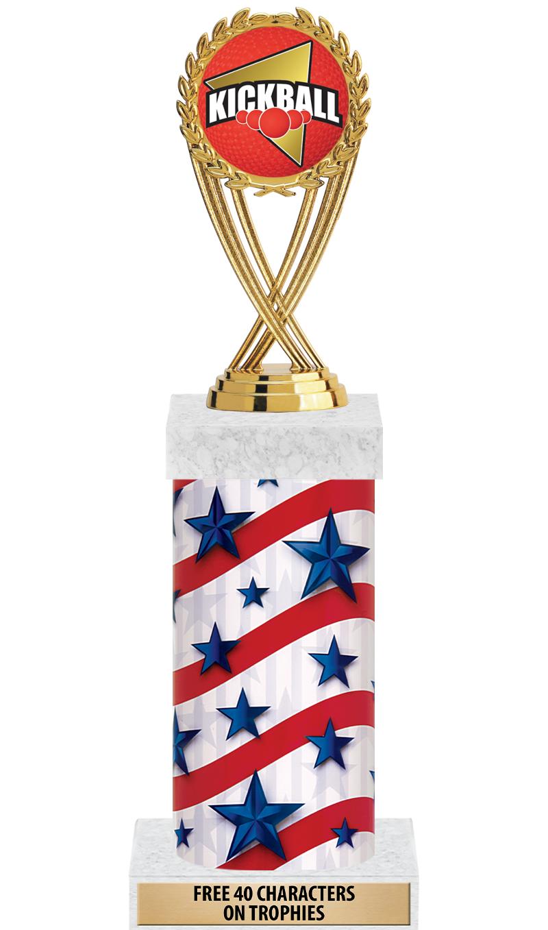 14" AMER GLORY GD FIG SQR TRP