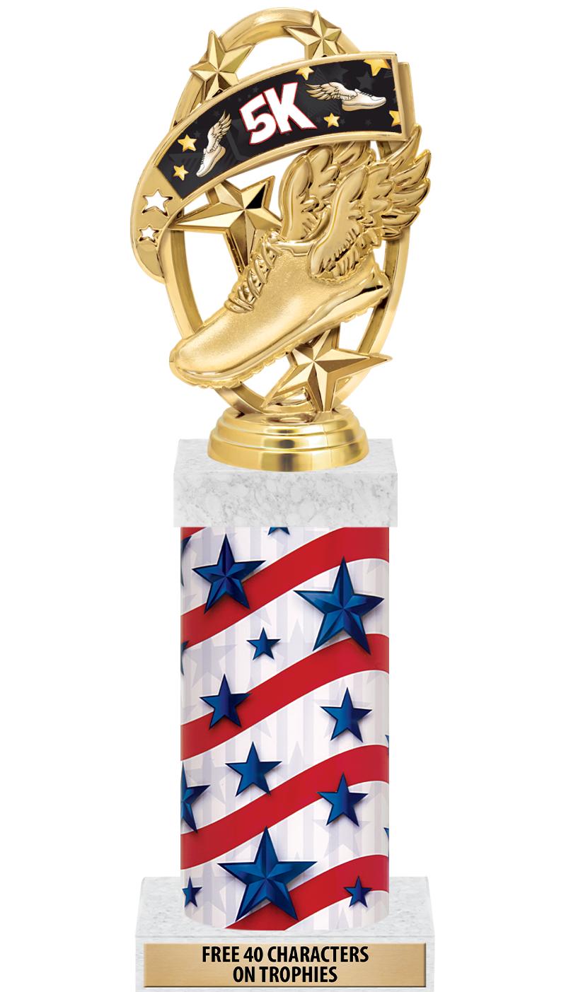 14" AMER GLORY GD FIG SQR TRP