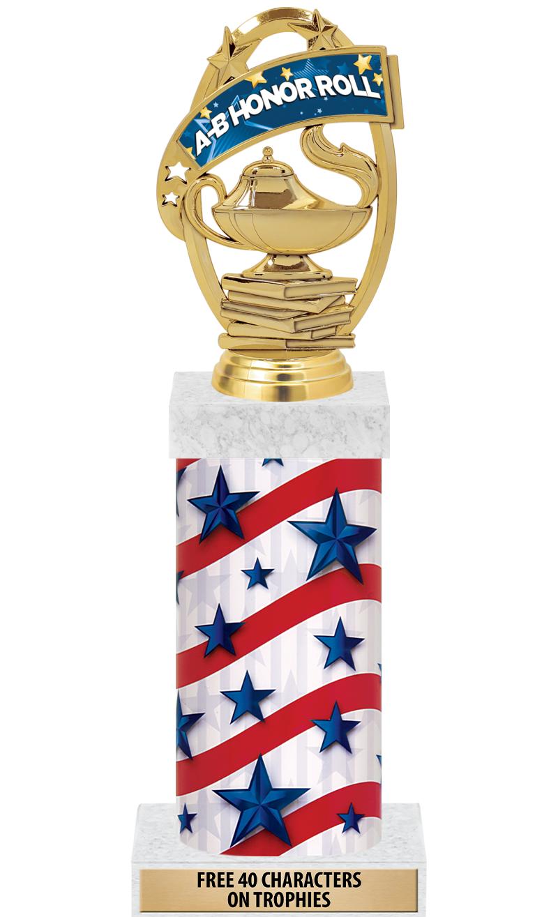 14" AMER GLORY GD FIG SQR TRP