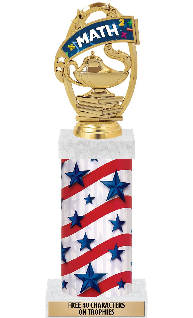 14" AMER GLORY GD FIG SQR TRP