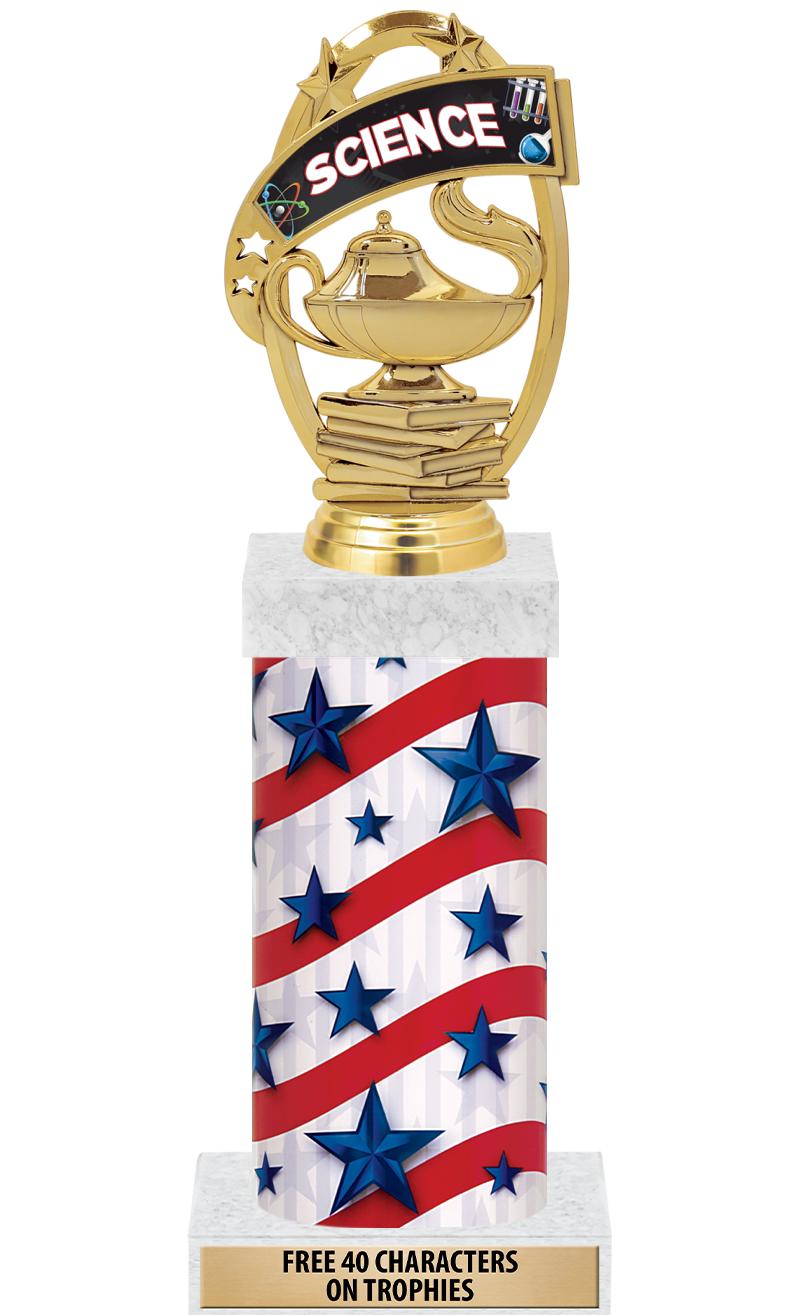 14" AMER GLORY GD FIG SQR TRP