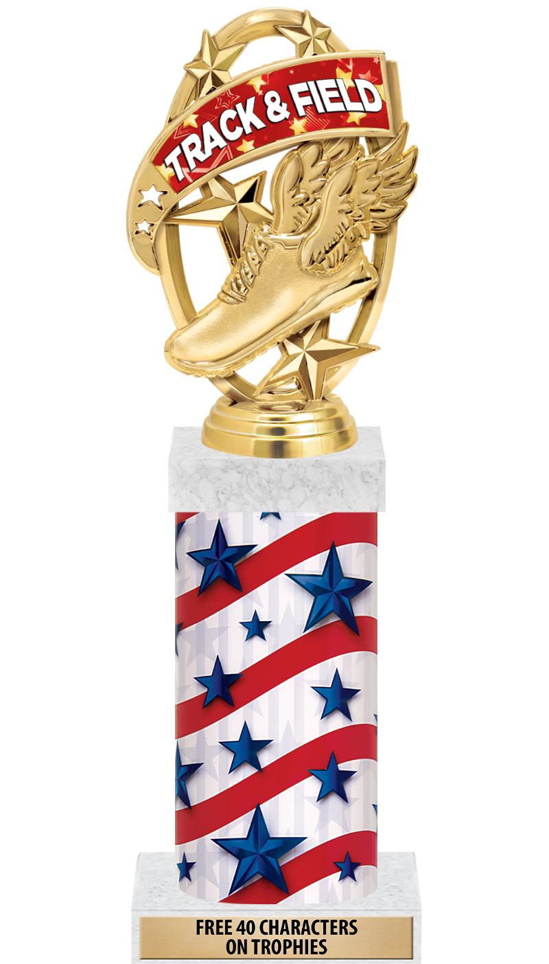 14" AMER GLORY GD FIG SQR TRP