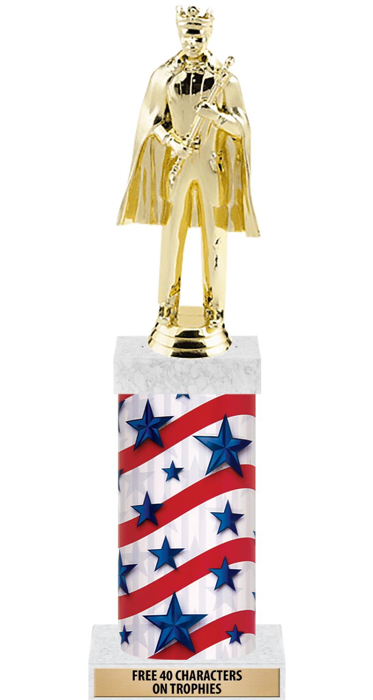 14" AMER GLORY GD FIG SQR TRP