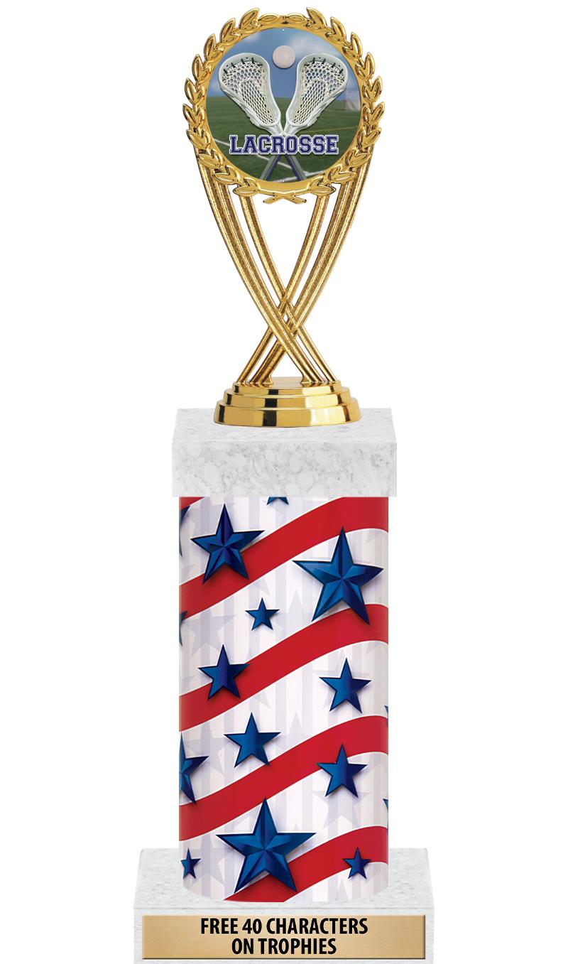 14" AMER GLORY GD FIG SQR TRP