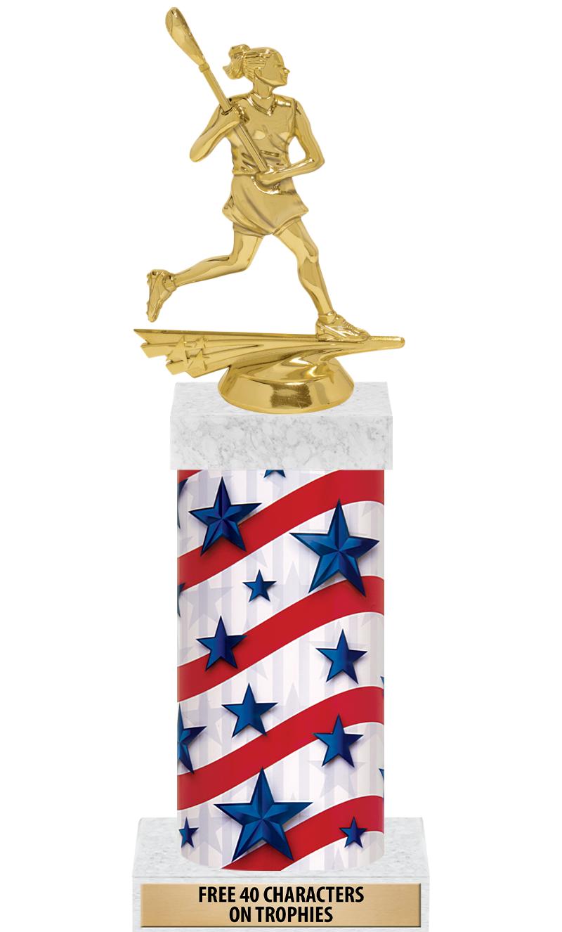 14" AMER GLORY GD FIG SQR TRP