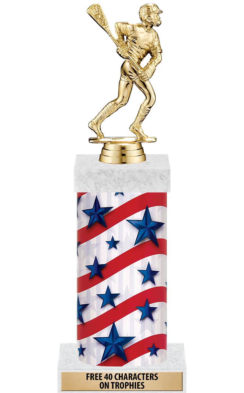 14" AMER GLORY GD FIG SQR TRP