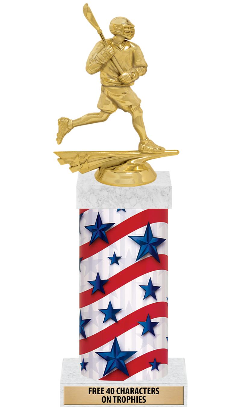 14" AMER GLORY GD FIG SQR TRP